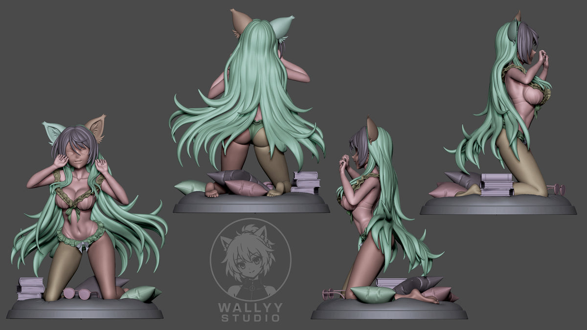 1992 Black Hanekawa_Monogatari - STL 3D Print Files