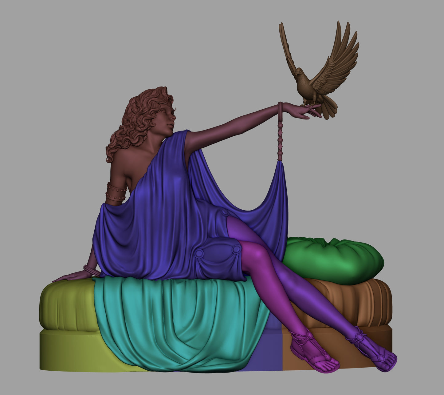 1443 Aphrodite Pinup - STL 3D Print Files