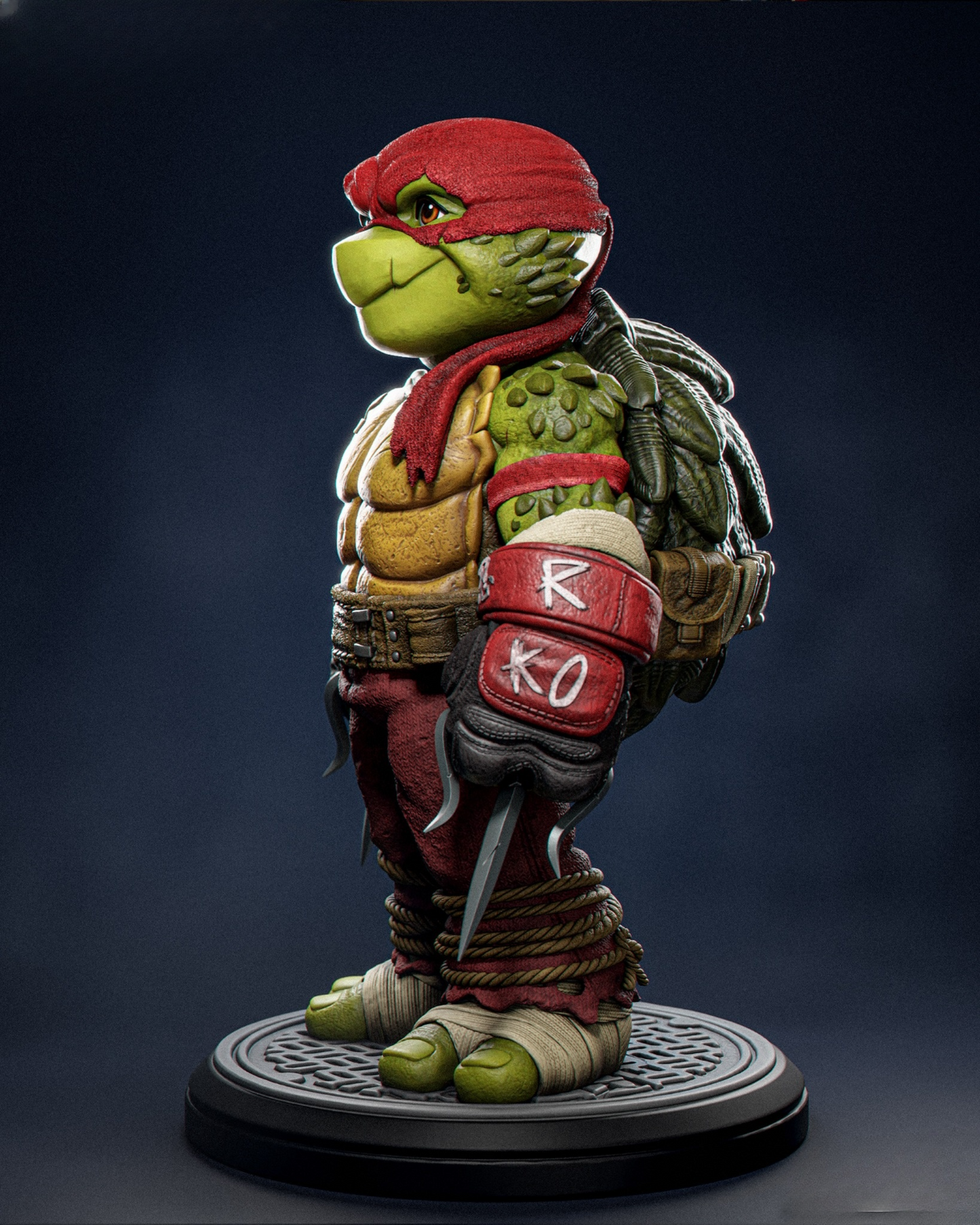 0072 Raphael Toon - STL 3D Print Files