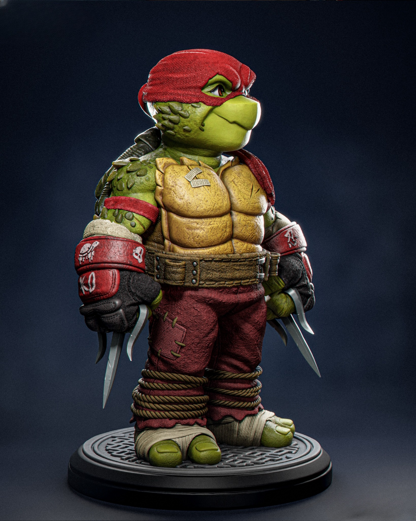 0072 Raphael Toon - STL 3D Print Files