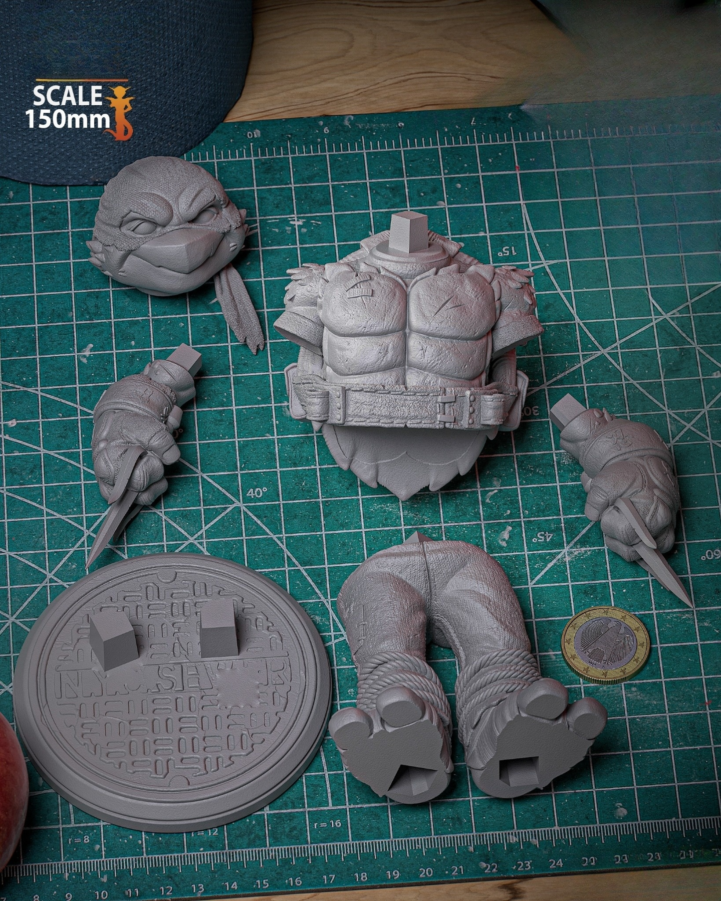 0072 Raphael Toon - STL 3D Print Files