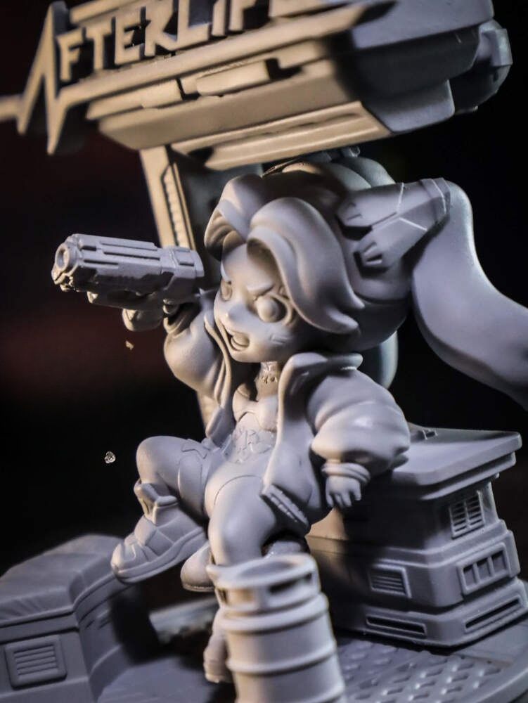 0155 Rebecca from Cyberpunk - STL 3D Print Files