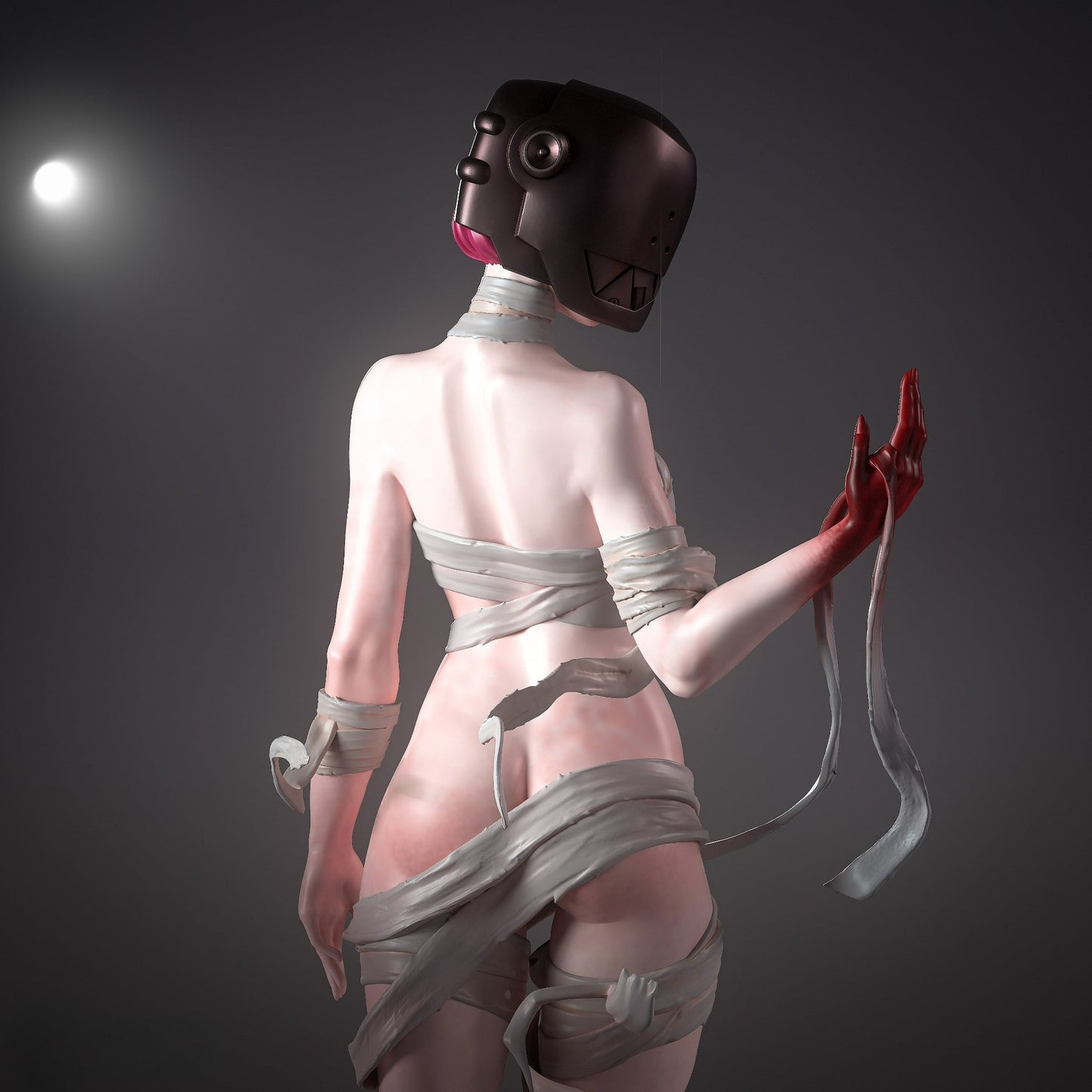 0749 Lucy Kaede NSFW - Elfen Lied (3538) - STL 3D Print Files