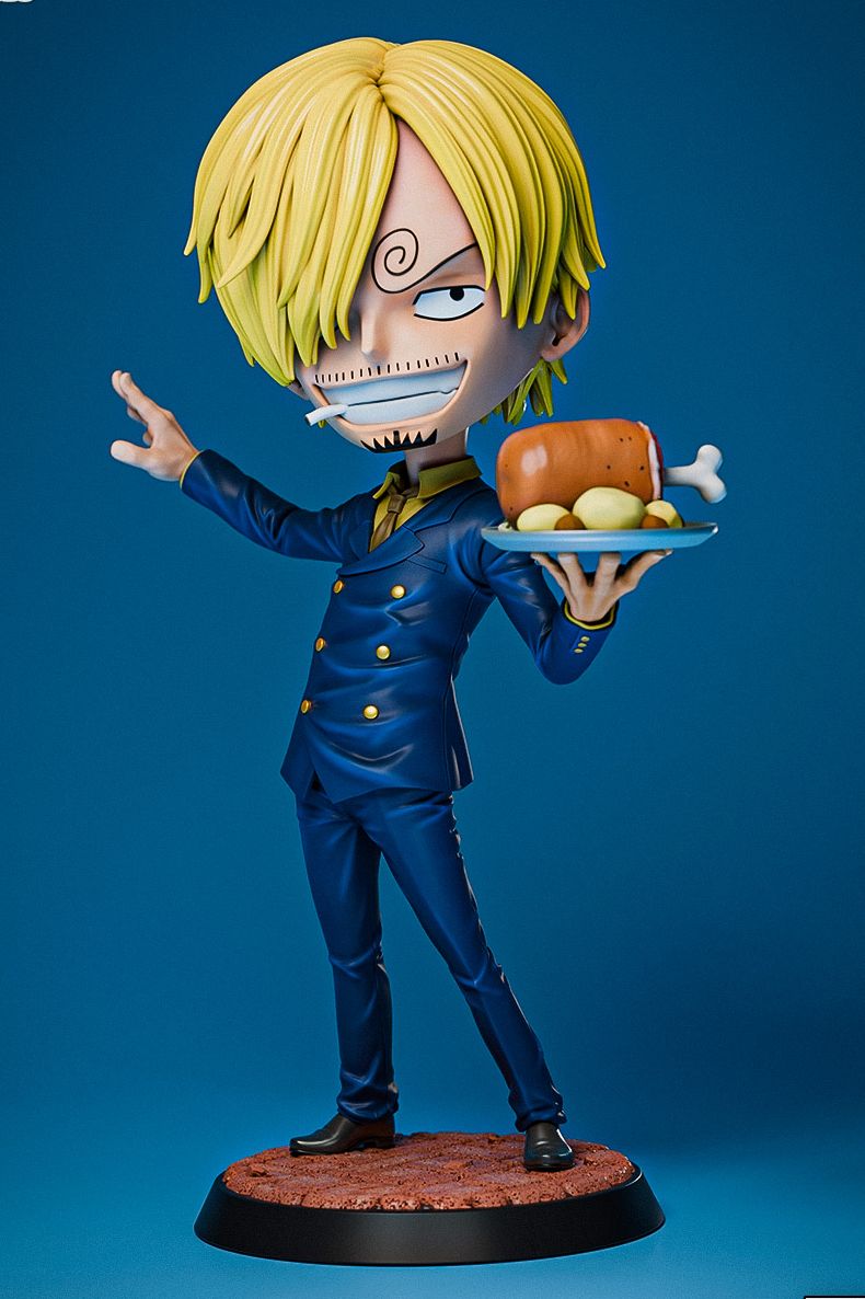 0149 Sanji - STL 3D Print Files