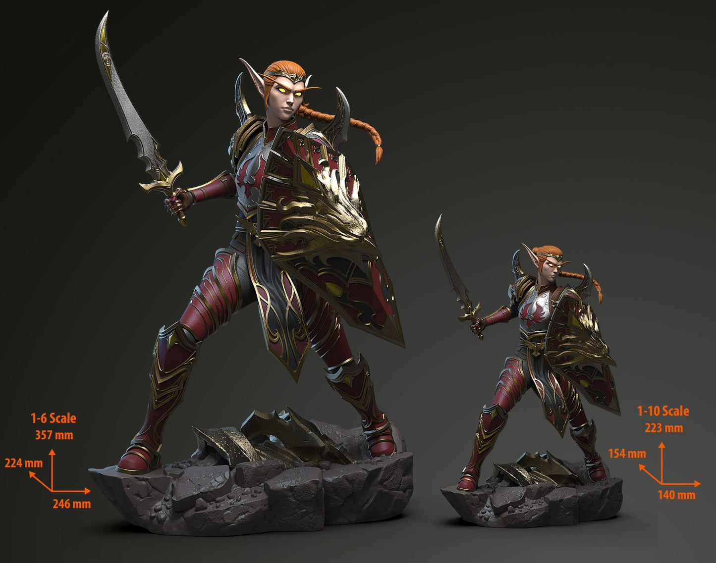 0893 Lady Liadrin_World of Warcraft - STL 3D Print Files