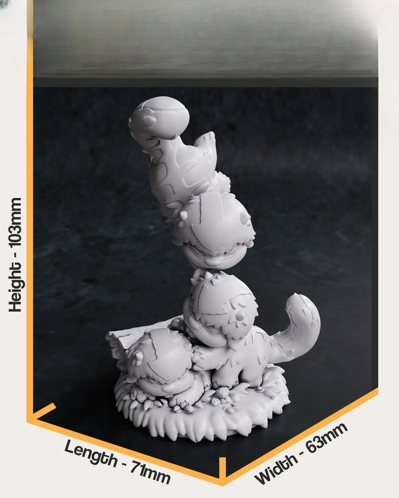 0010 Baby Skybison - Avatar - STL 3D Print Files