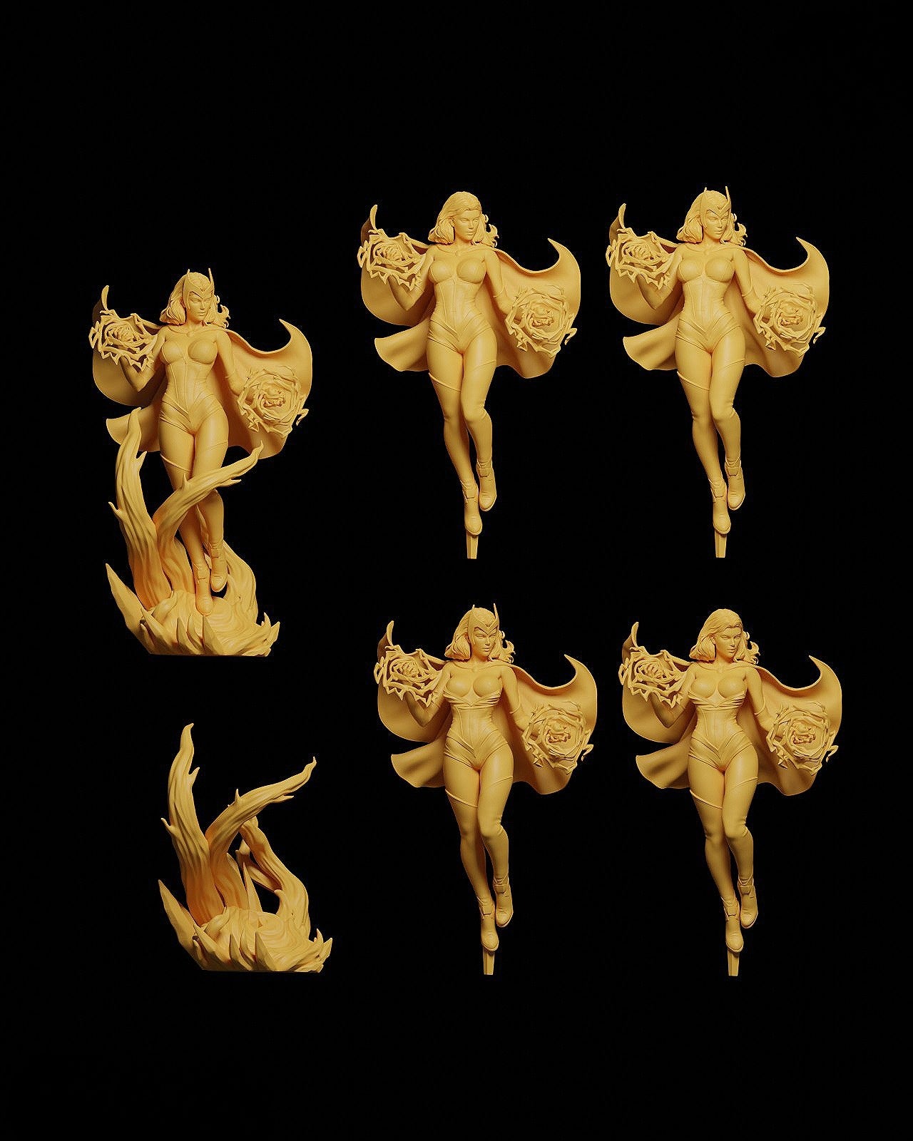 1004 Scarlet Withch_MarvelComics NSFW - STL 3D Print Files