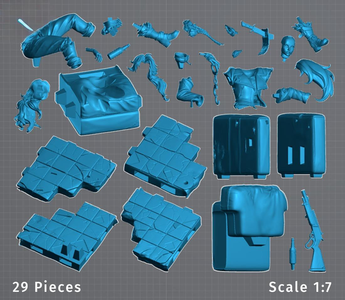 1785 Silver_Deadlock - STL 3D Print Files