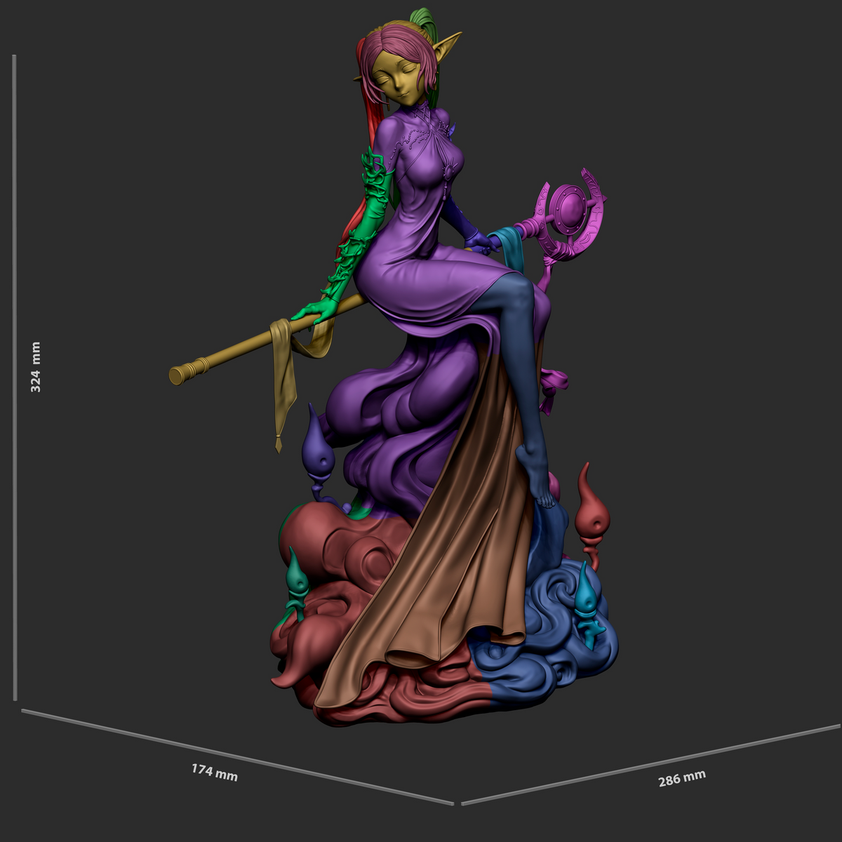 2159 Frieren_Beyond Journey's End - STL 3D Print Files