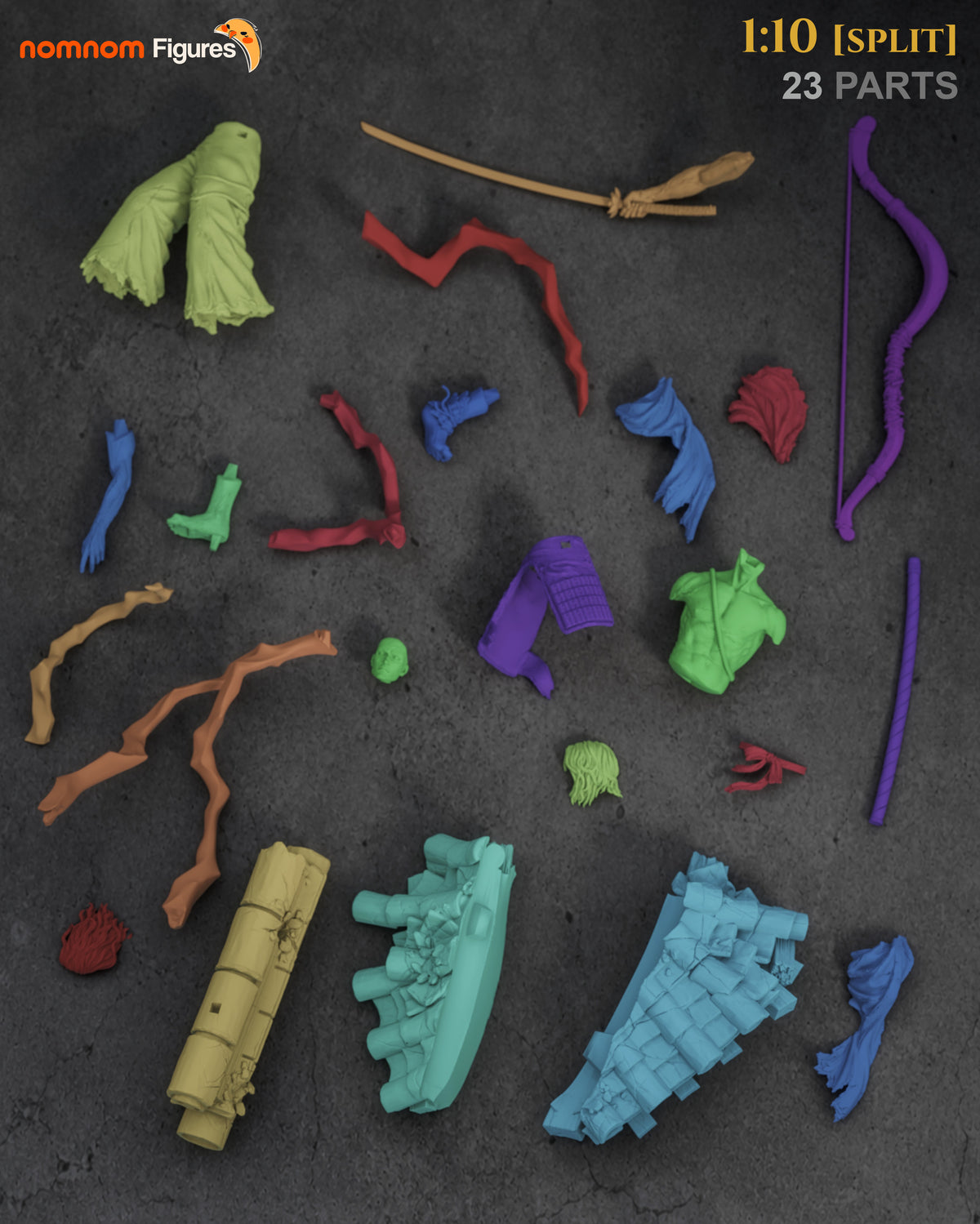 2009 Genichiro Ashina_Sekiro - STL 3D Print Files