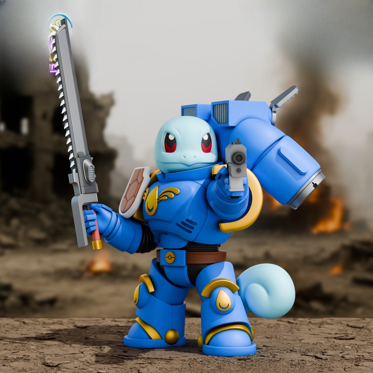 0591 Pokemon Warhammer - STL 3D Print Files