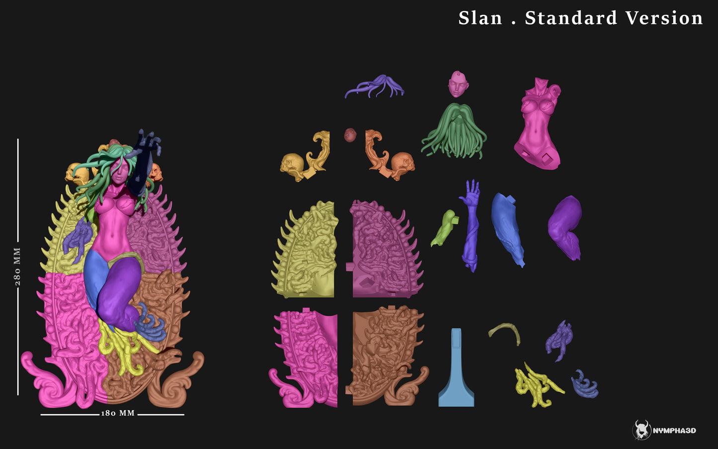 1355 Slan_Berserk - STL 3D Print Files