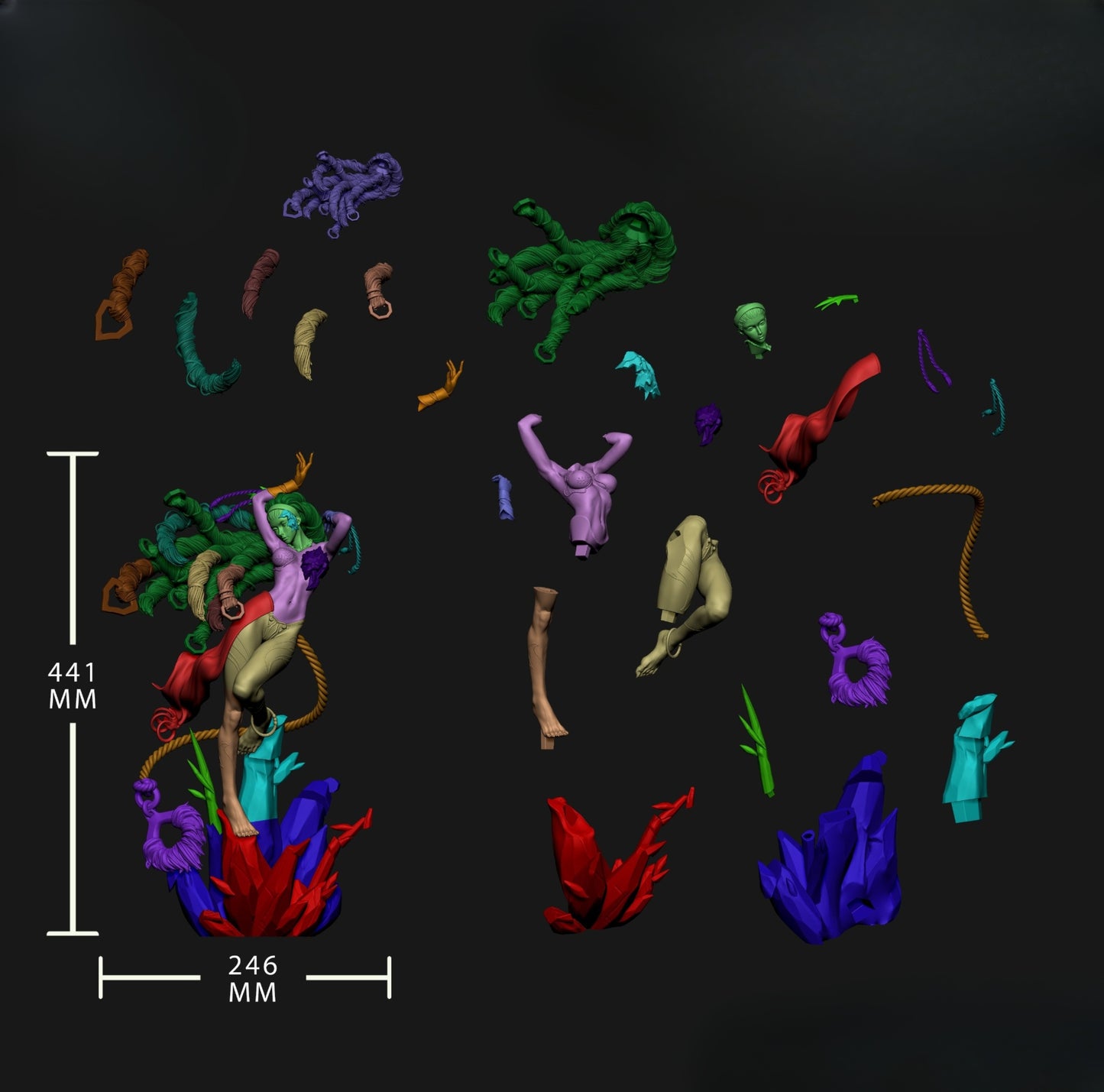 0821 Shiva - STL 3D Print Files