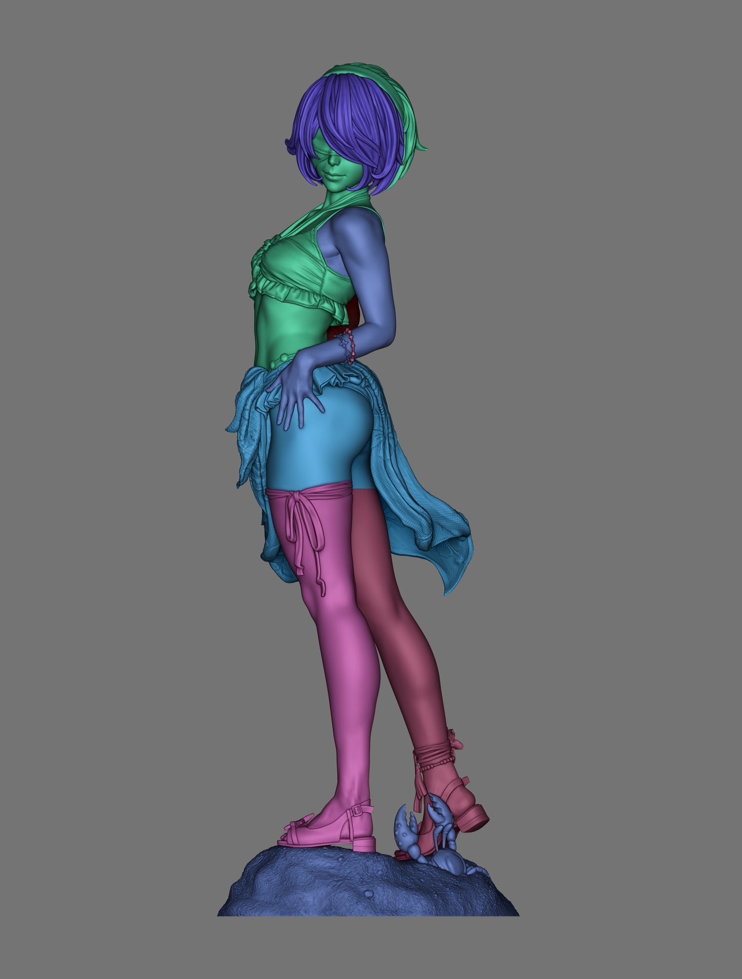 1520 2B Swimsuit_Nier Automata NSFW - STL 3D Print Files