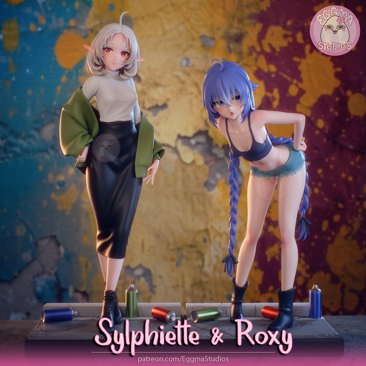 2055 Sylphiette_Mushoku Tensei NSFW - STL 3D Print Files