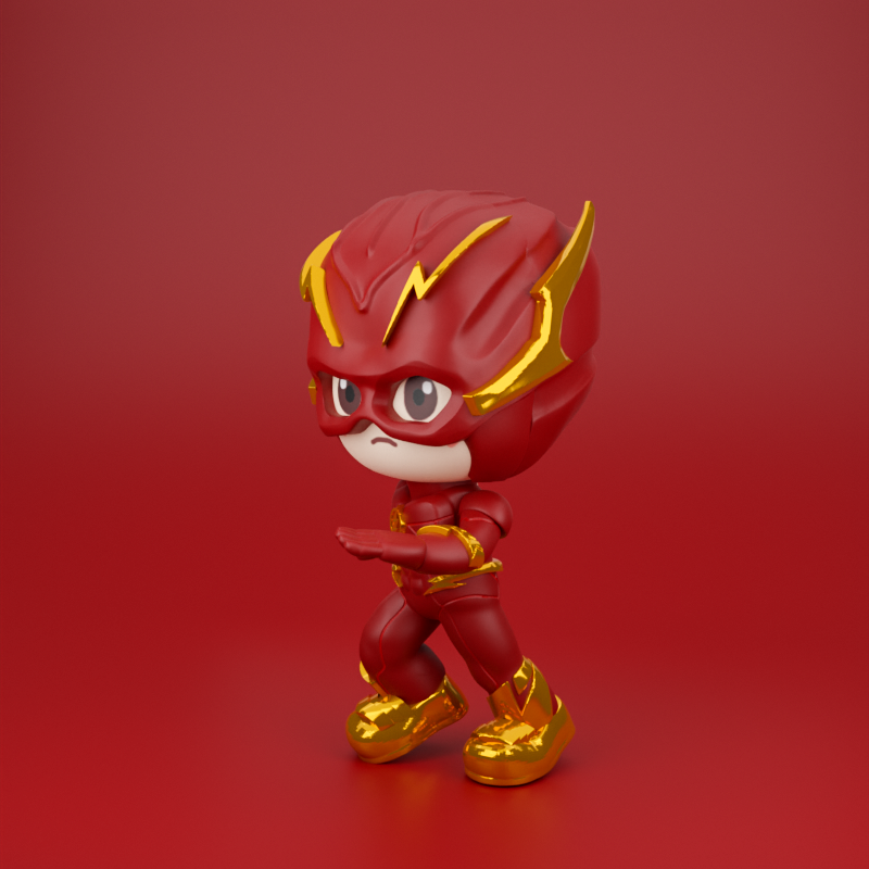 0176 The Flash - STL 3D Print Files