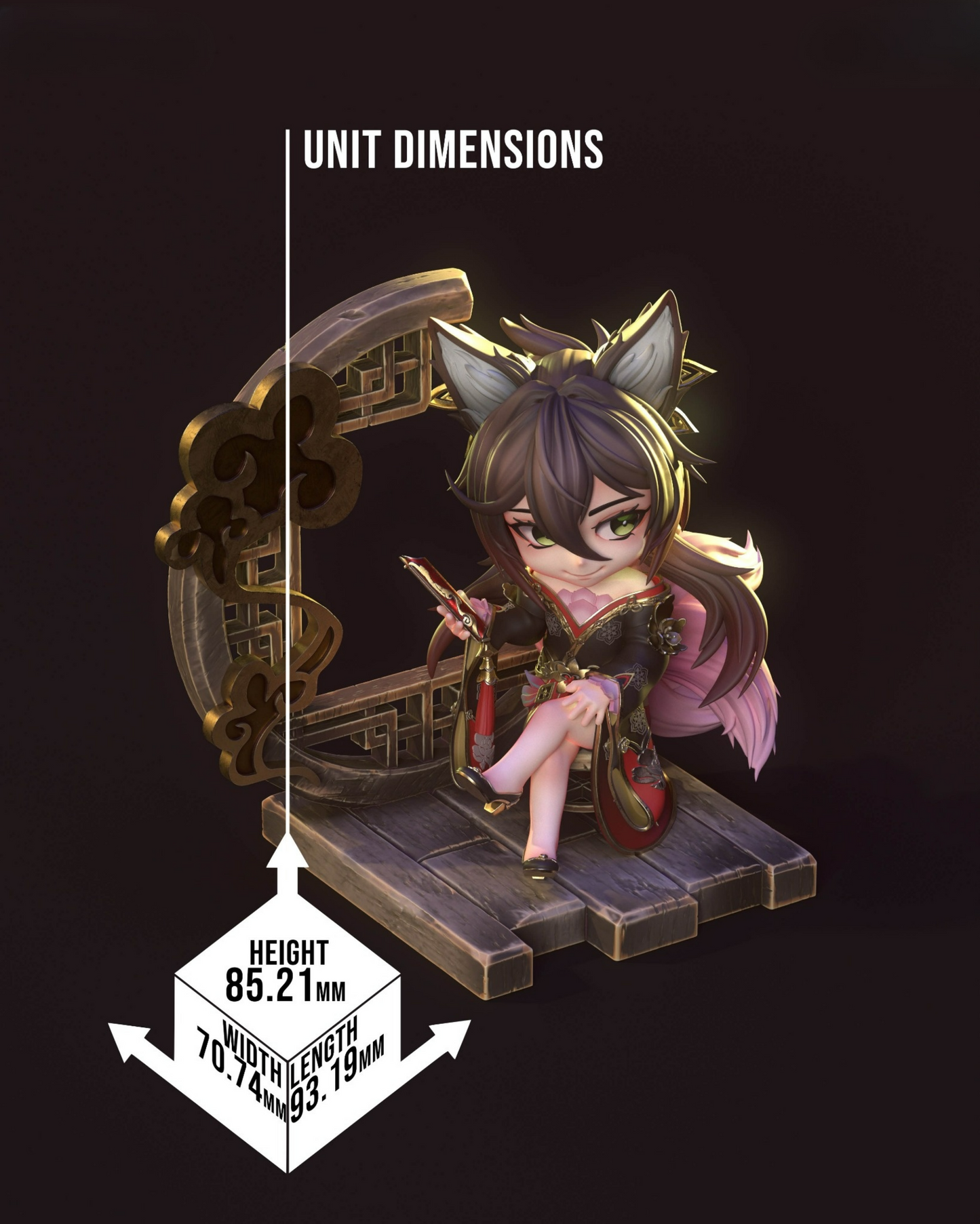 0049 Honkai Tingyun - STL 3D Print Files