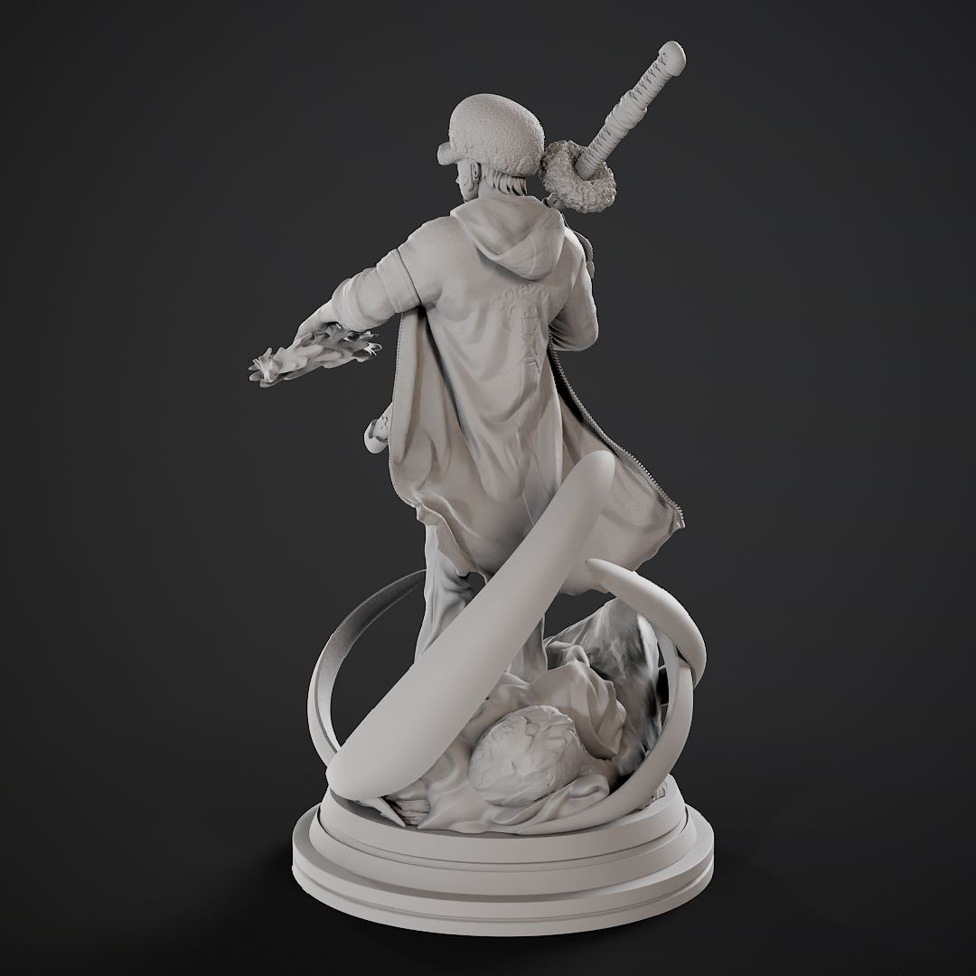 0226 Trafalgar Law (OP) - STL 3D Print Files
