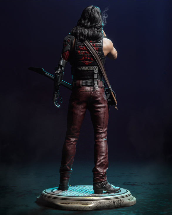 0547 Johnny Silverhand - Cyberpunk (4069) - STL 3D Print Files