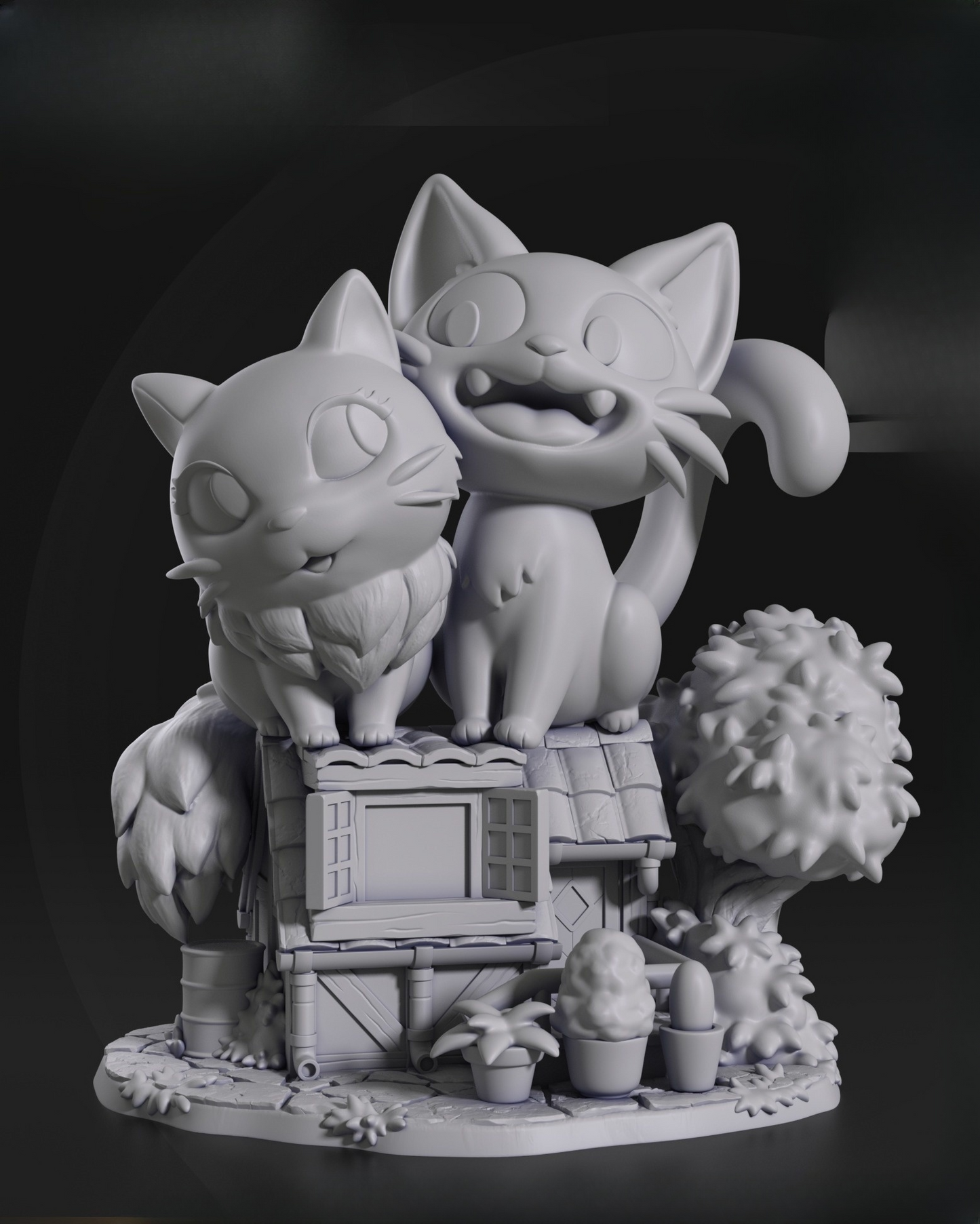0001 Gigi Chibi - STL 3D Print Files