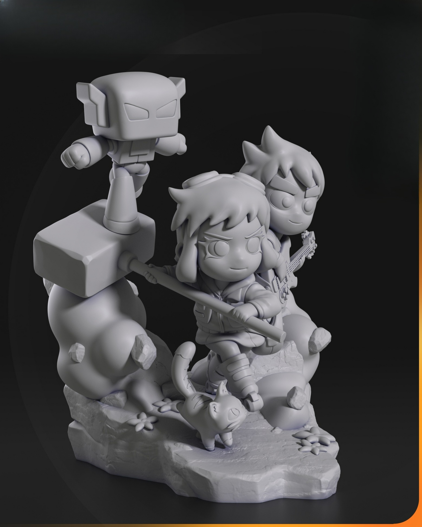0029 Ramona - STL 3D Print Files