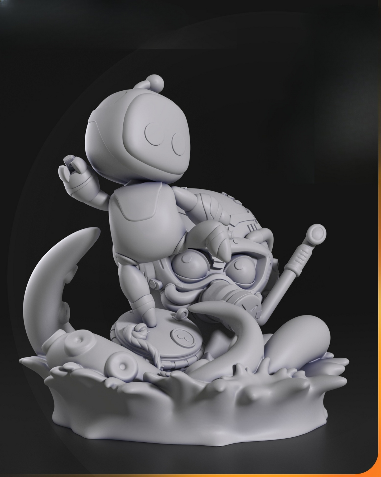 0053 Astrobot - STL 3D Print Files