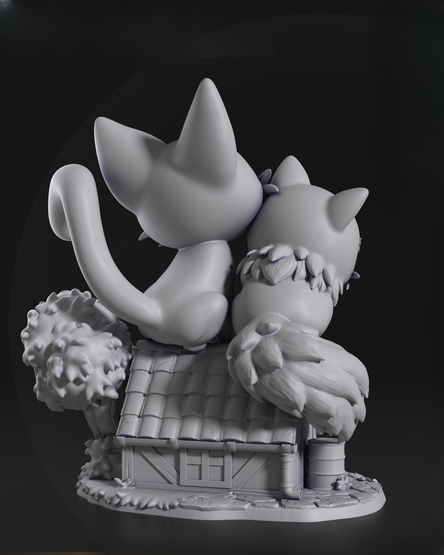 0001 Gigi Chibi - STL 3D Print Files