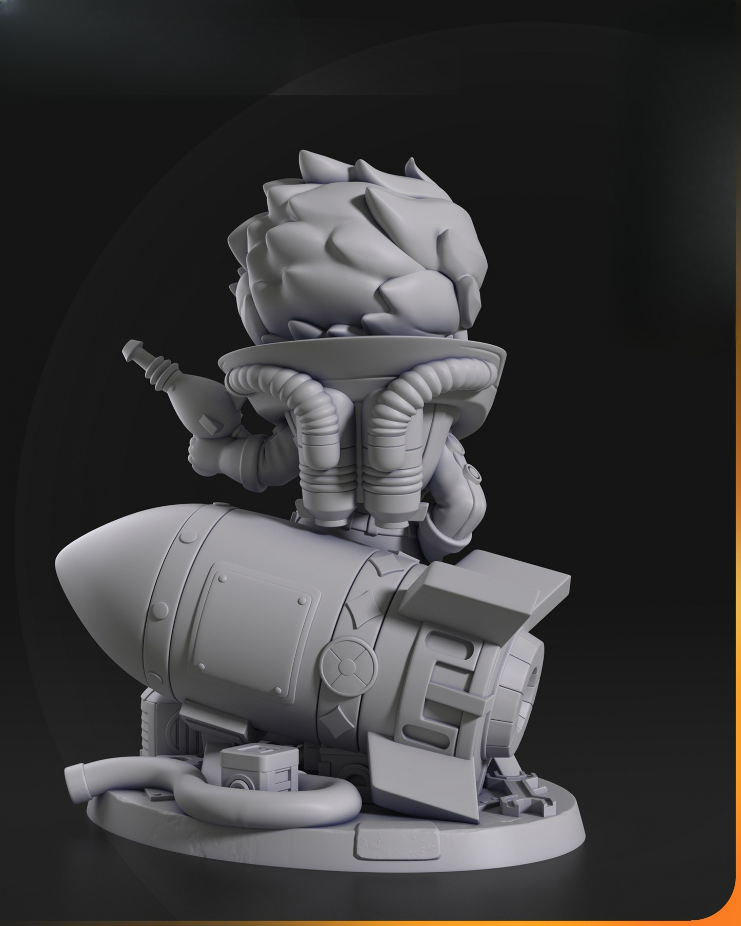 0031 Nuka Girl from Fallout 4 - STL 3D Print Files