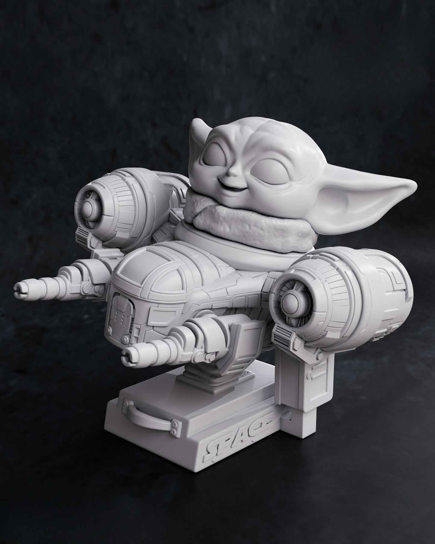 0022 Grogu from Mandalorian - STL 3D Print Files