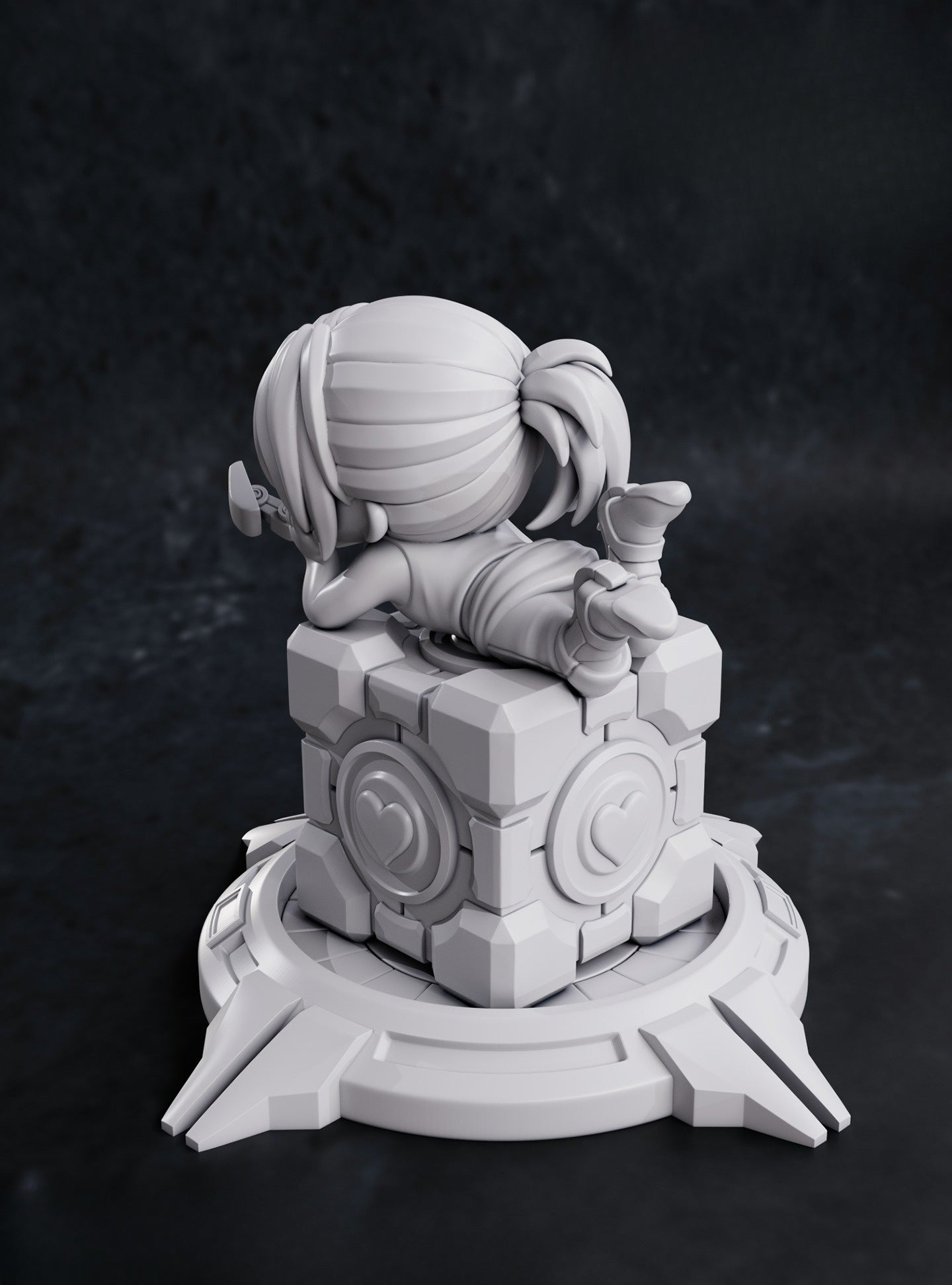 0009 Chell - STL 3D Print Files