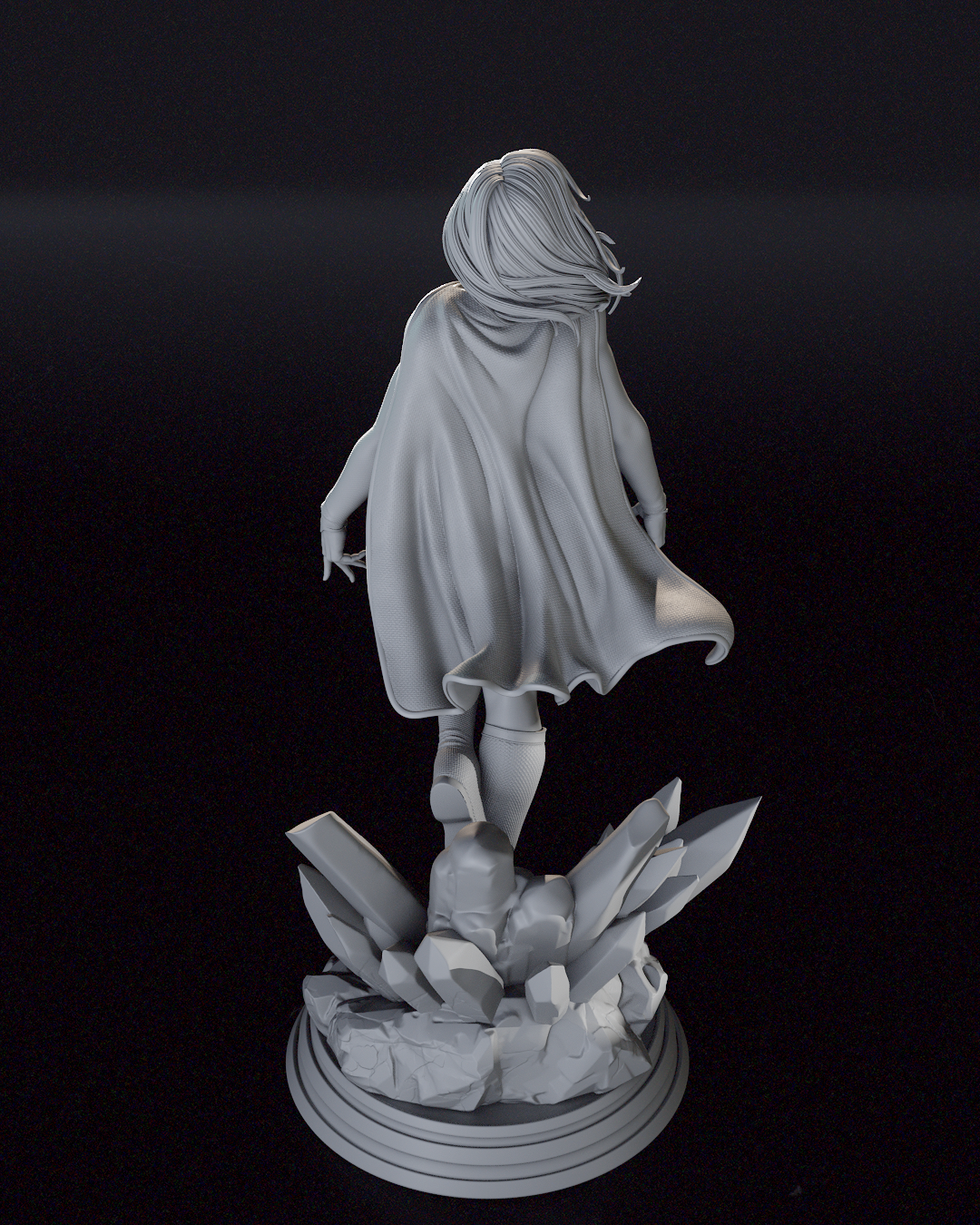 0502 Supergirl NSFW - DC Comics (2338) - STL 3D Print Files