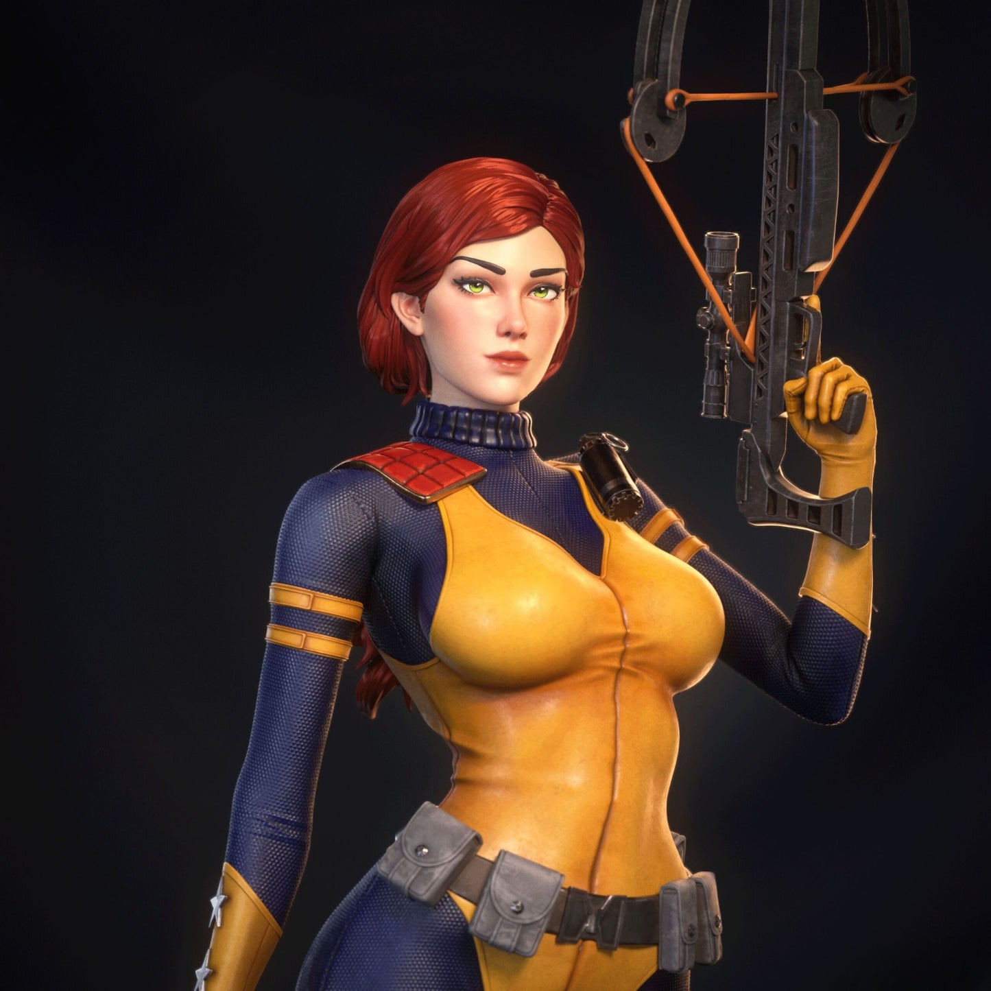 0262 Scarlett - STL 3D Print Files