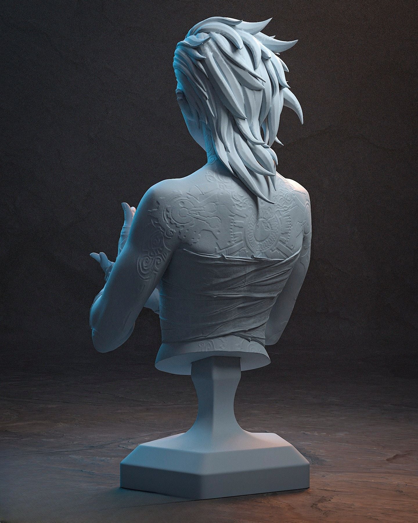 0369 Vi_Arena Fighter - STL 3D Print Files