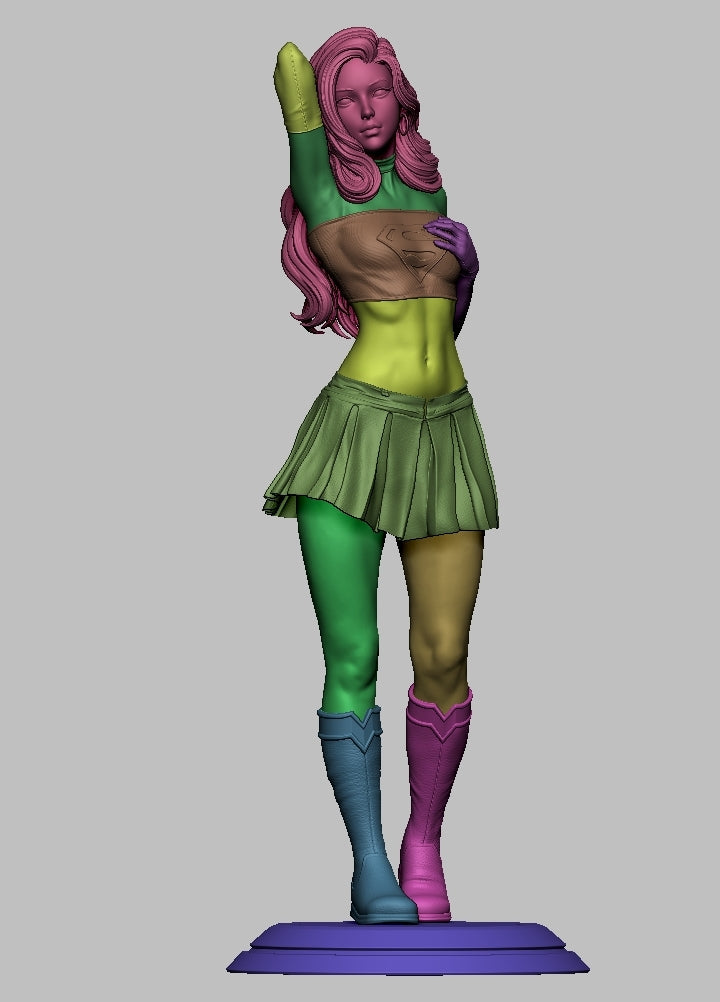 0426 Supergirl - DC Comics (1456) - STL 3D Print Files