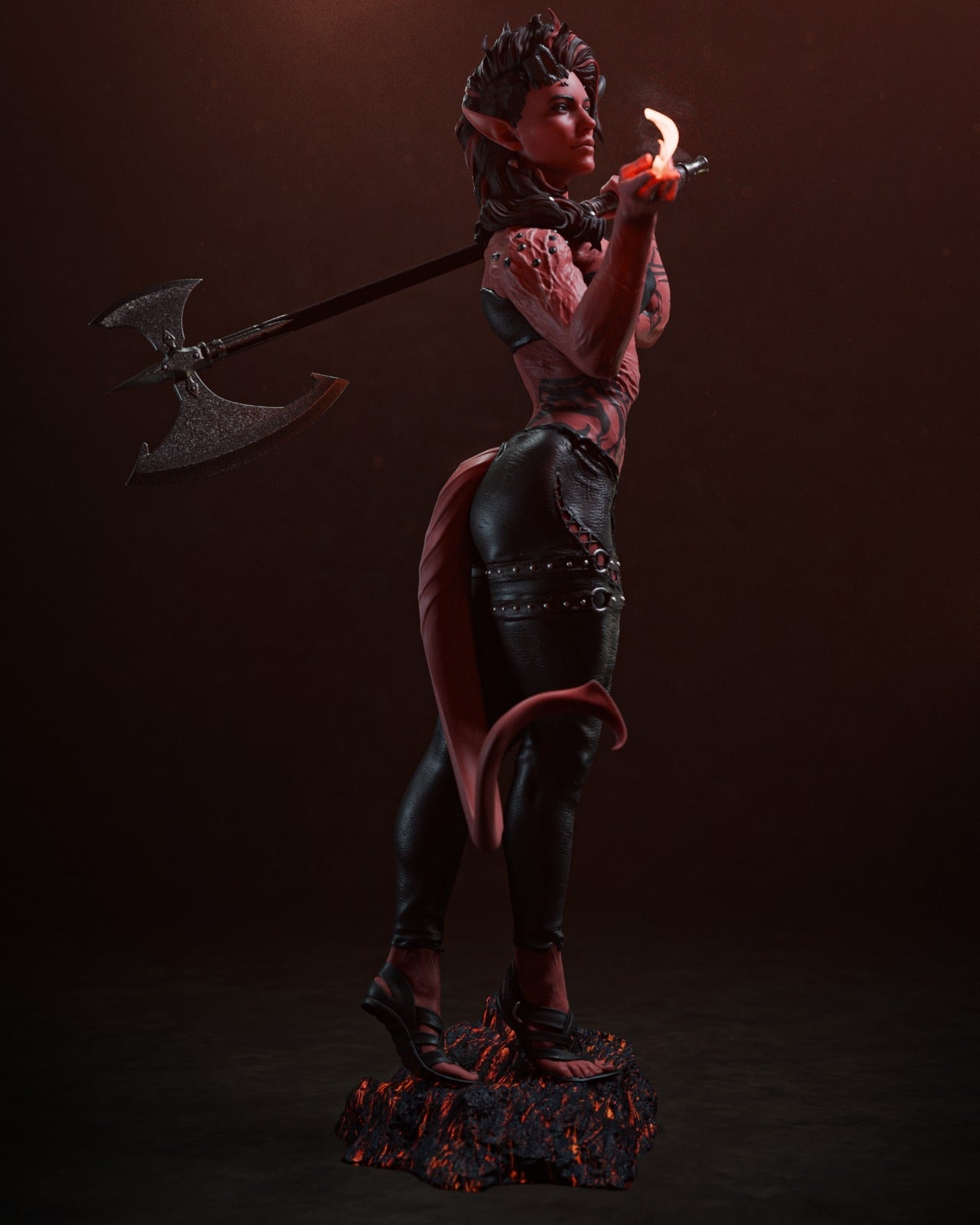 0946 Karlach - Baldurs Gate 3 (2637) - STL 3D Print Files