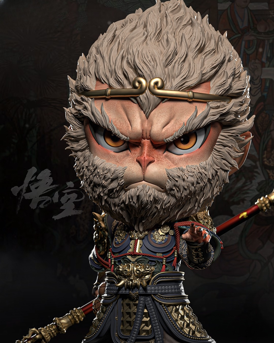 0063 Black Myth Wukong - STL 3D Print Files