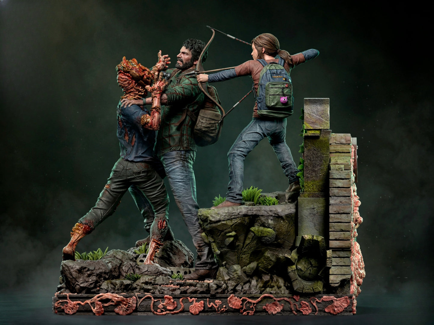 1362 Diorama The Last of Us - STL 3D Print Files