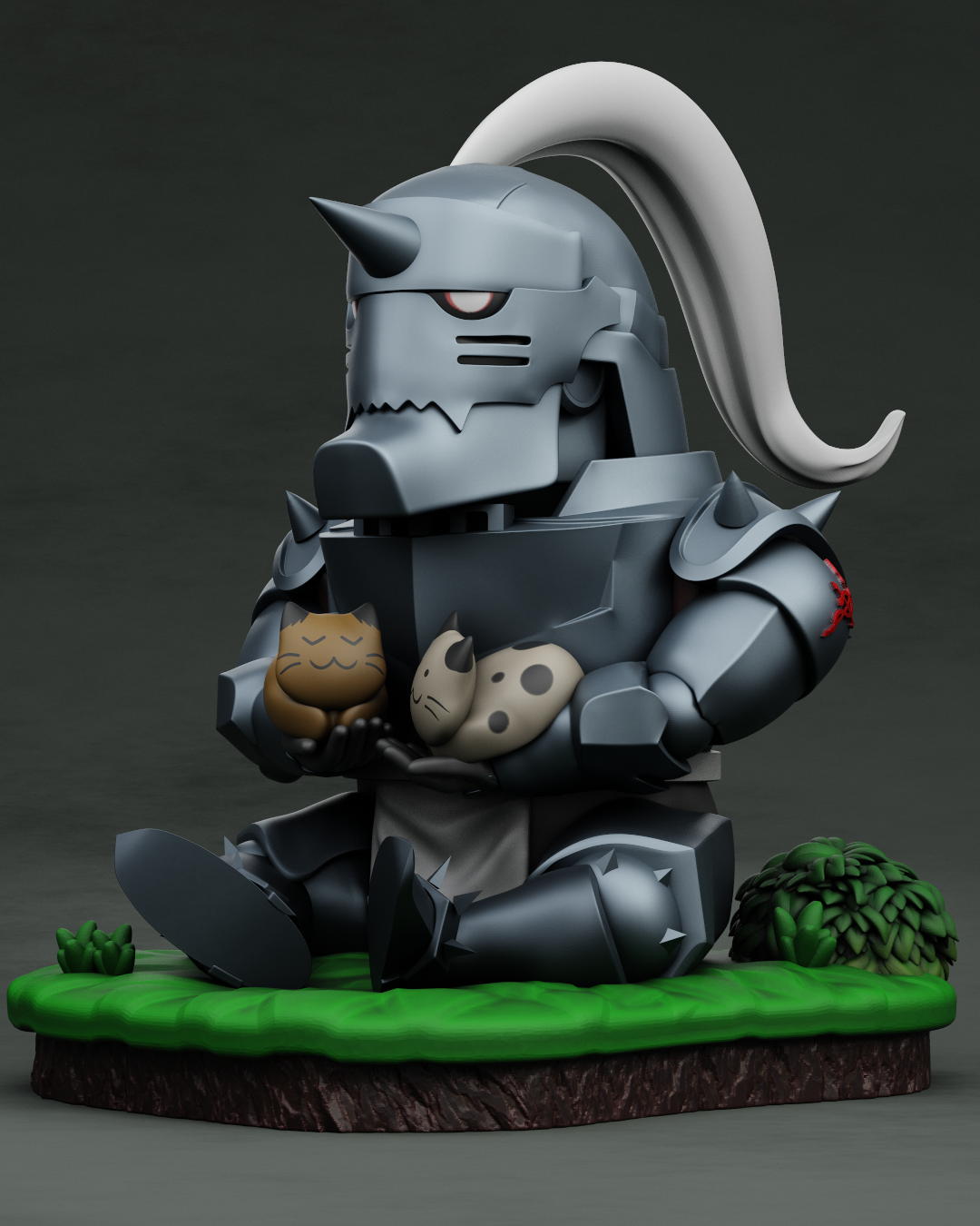 0058 Alphonse Elric - STL 3D Print Files