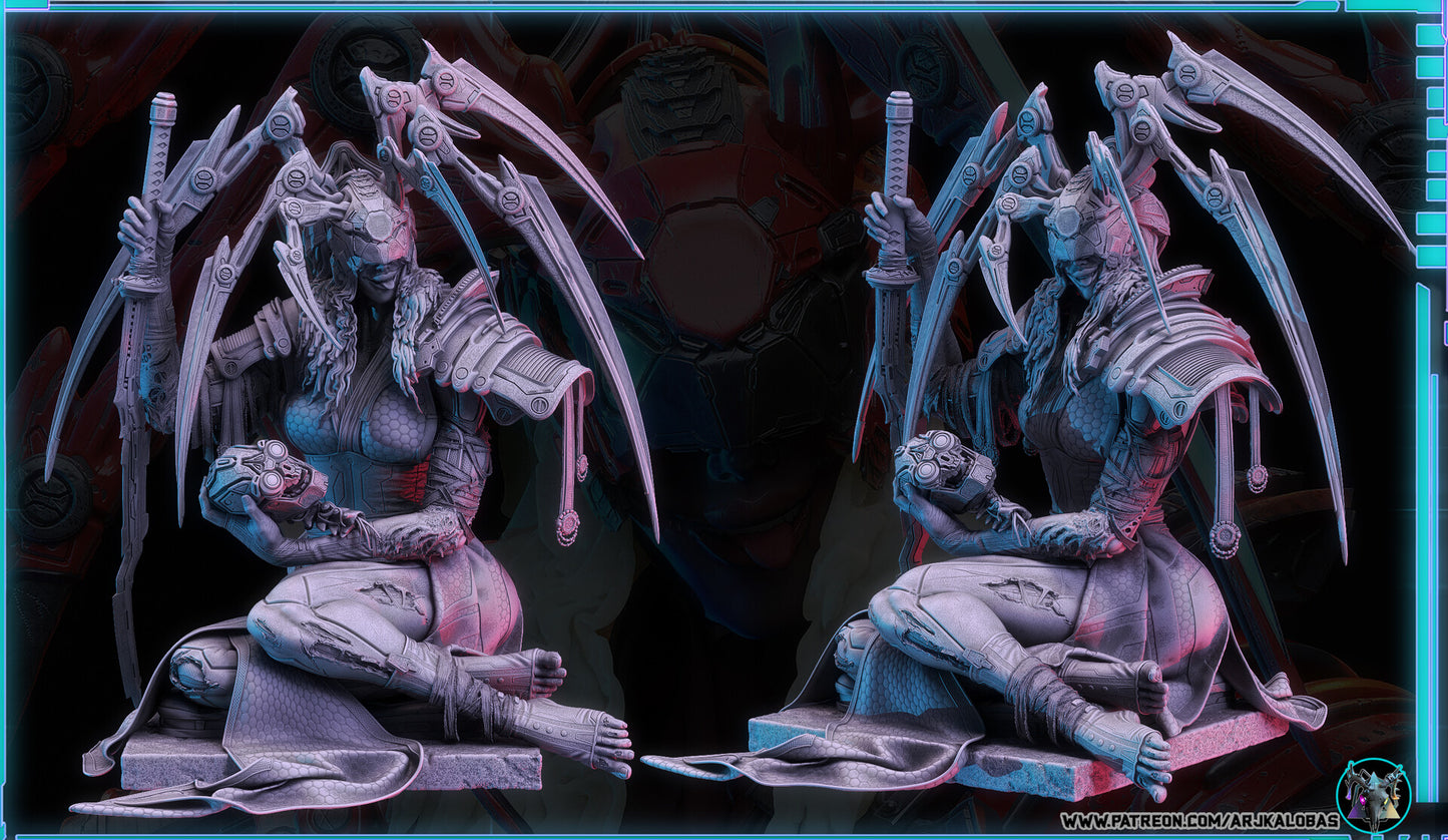 1101 Wendy_Cyberpunk - STL 3D Print Files