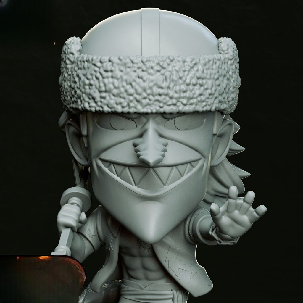 0108 Arlong - STL 3D Print Files