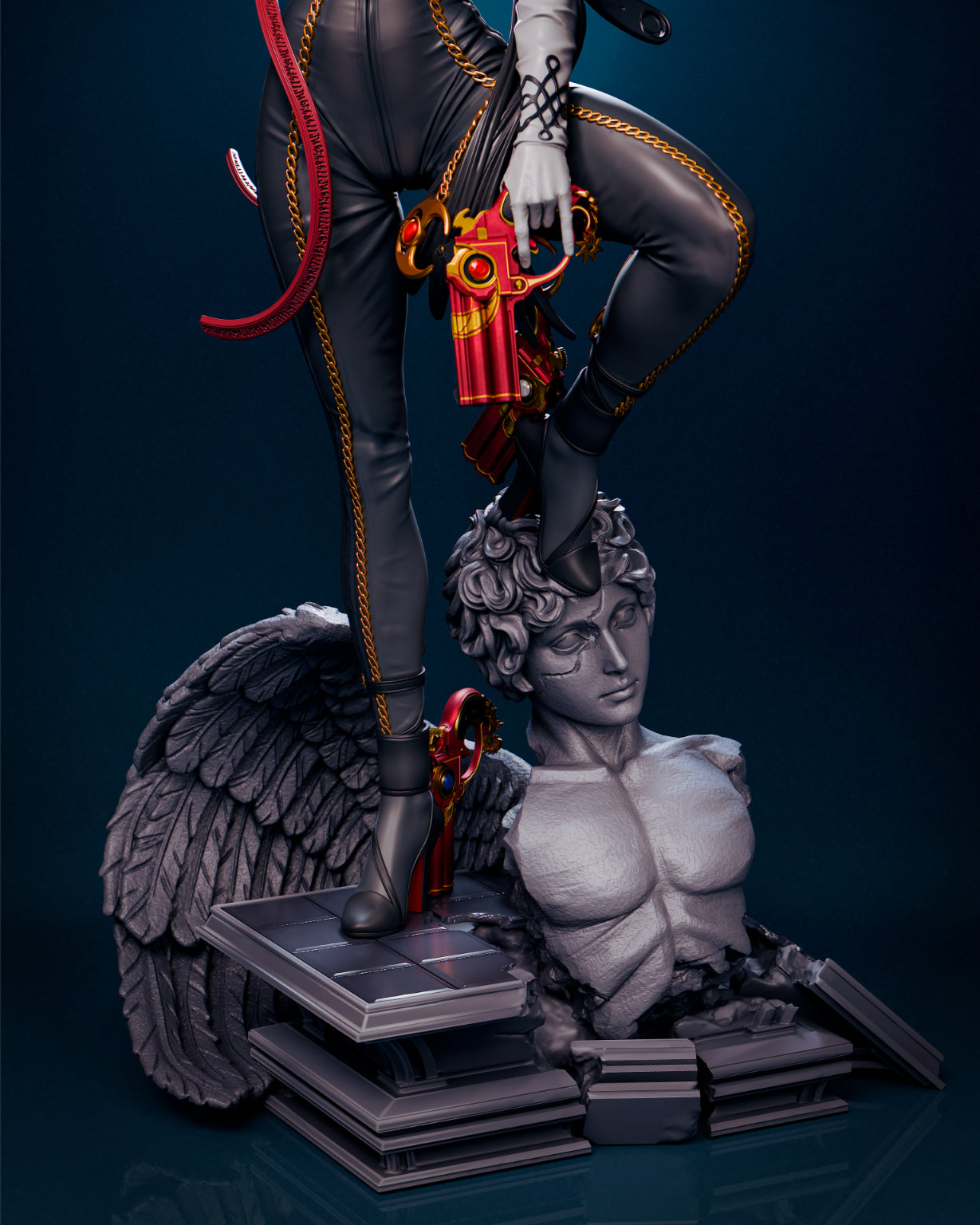 0910 Cereza - Bayonetta (4305) - STL 3D Print Files