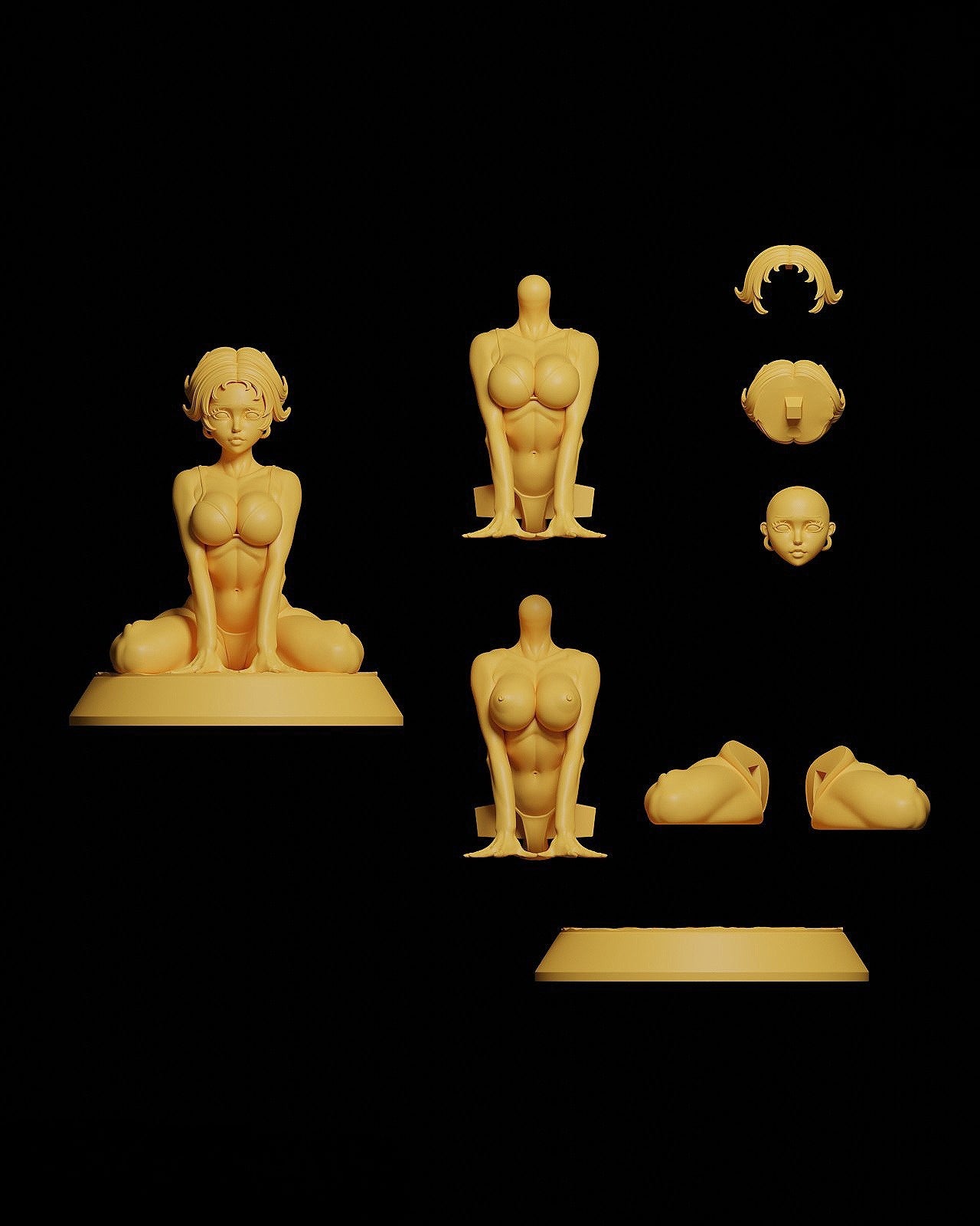 0991 Betty Boop Talkartoons NSFW - STL 3D Print Files