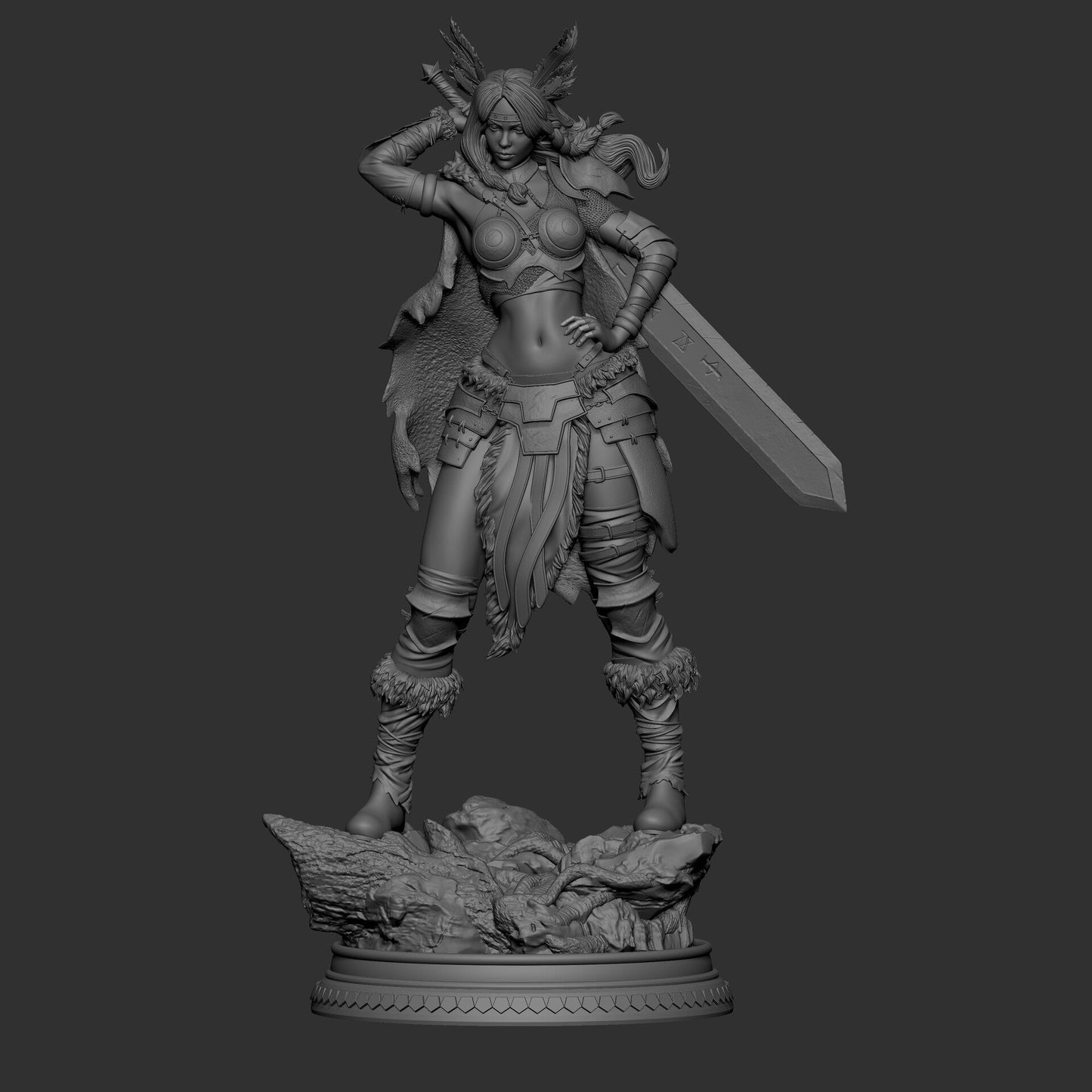 0689 Valquíria - STL 3D Print Files