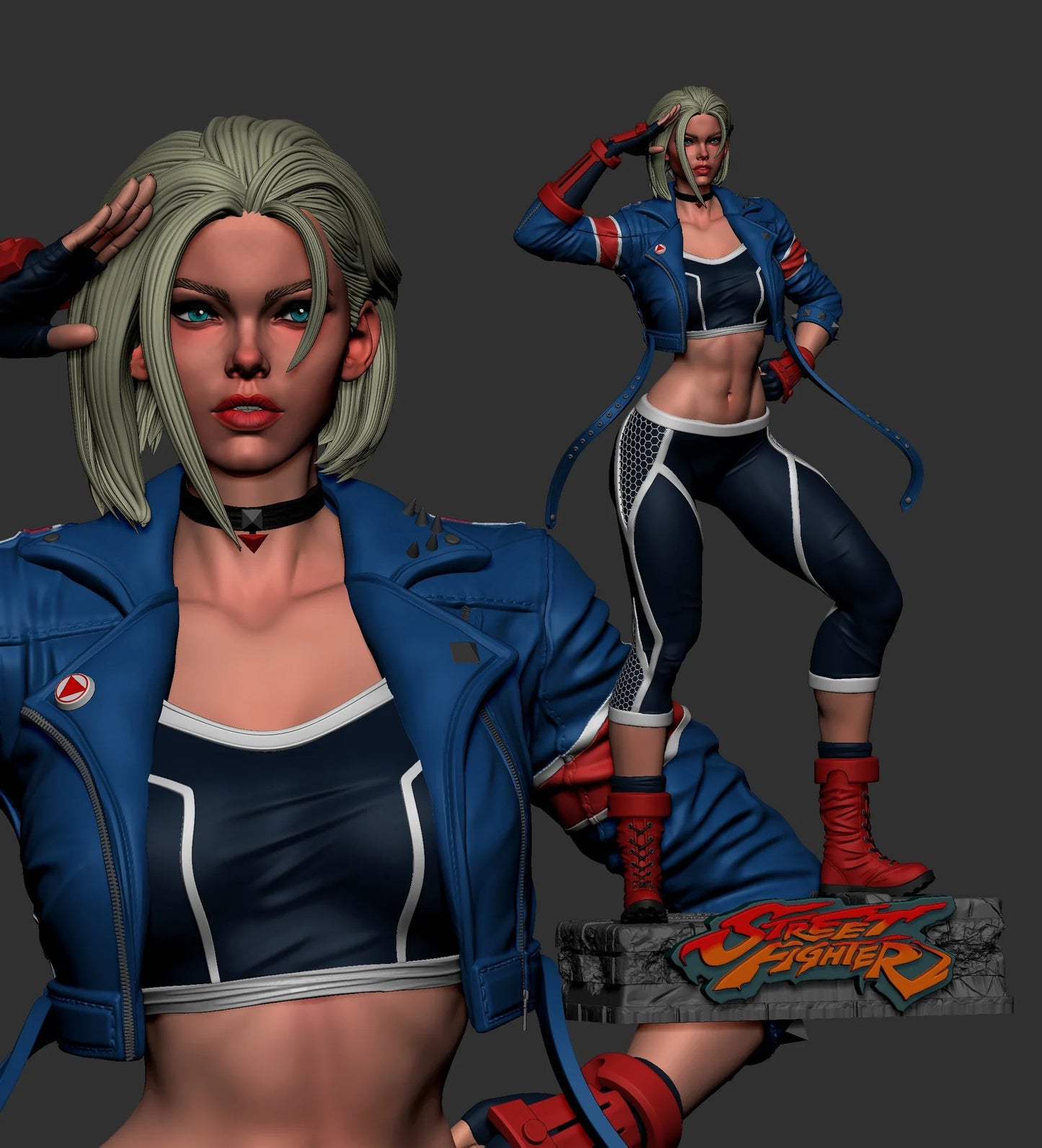 0483 Cammy - Street Fighter 6 (1301) - STL 3D Print Files
