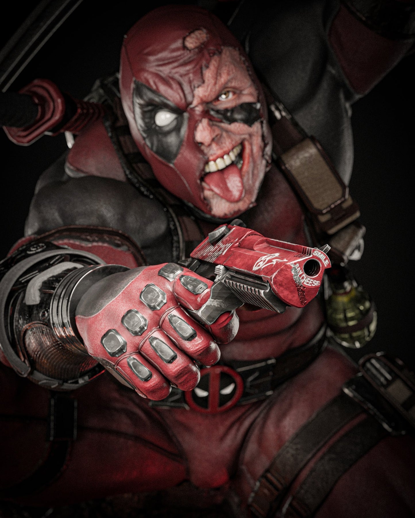 0116 Deadpool - Marvel Comics - STL 3D Print Files