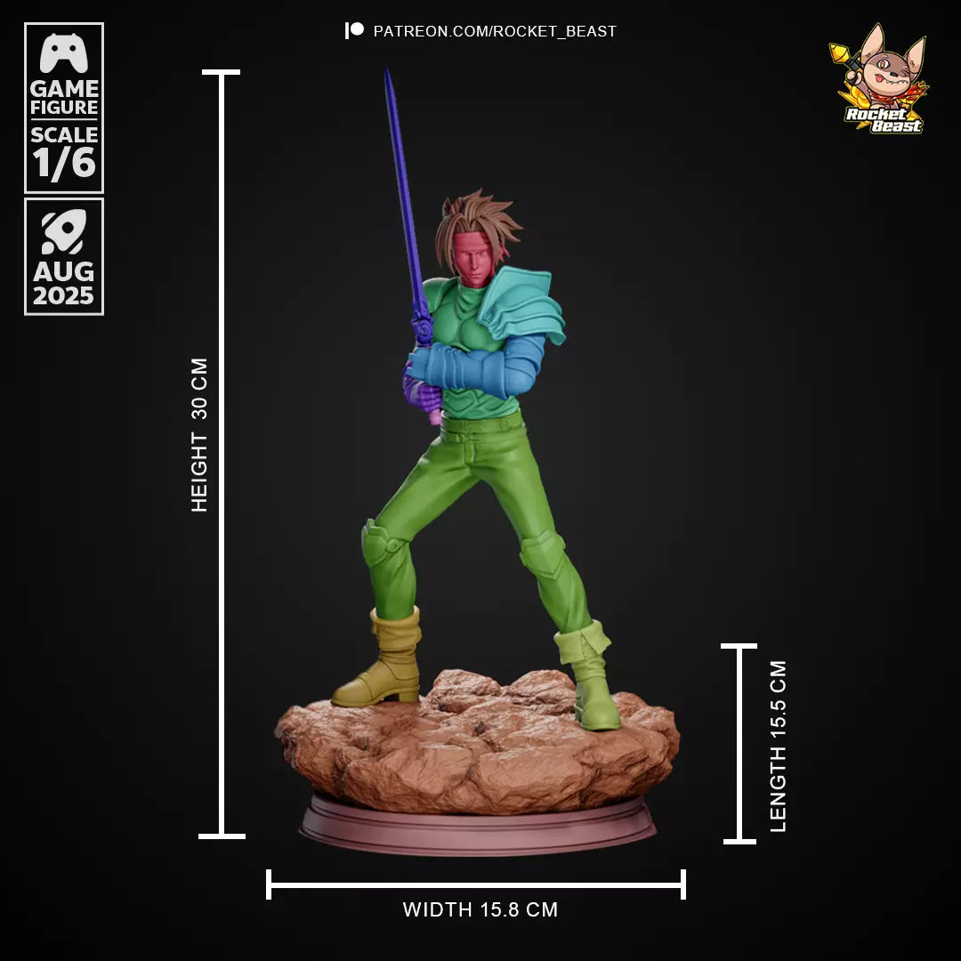 2073 Dart Feld_The Legend of Dragoon - STL 3D Print Files