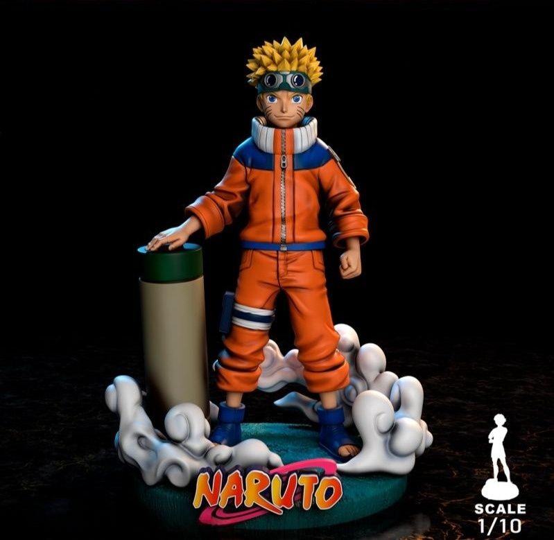 0216 Naruto Sculpture - STL 3D Print Files