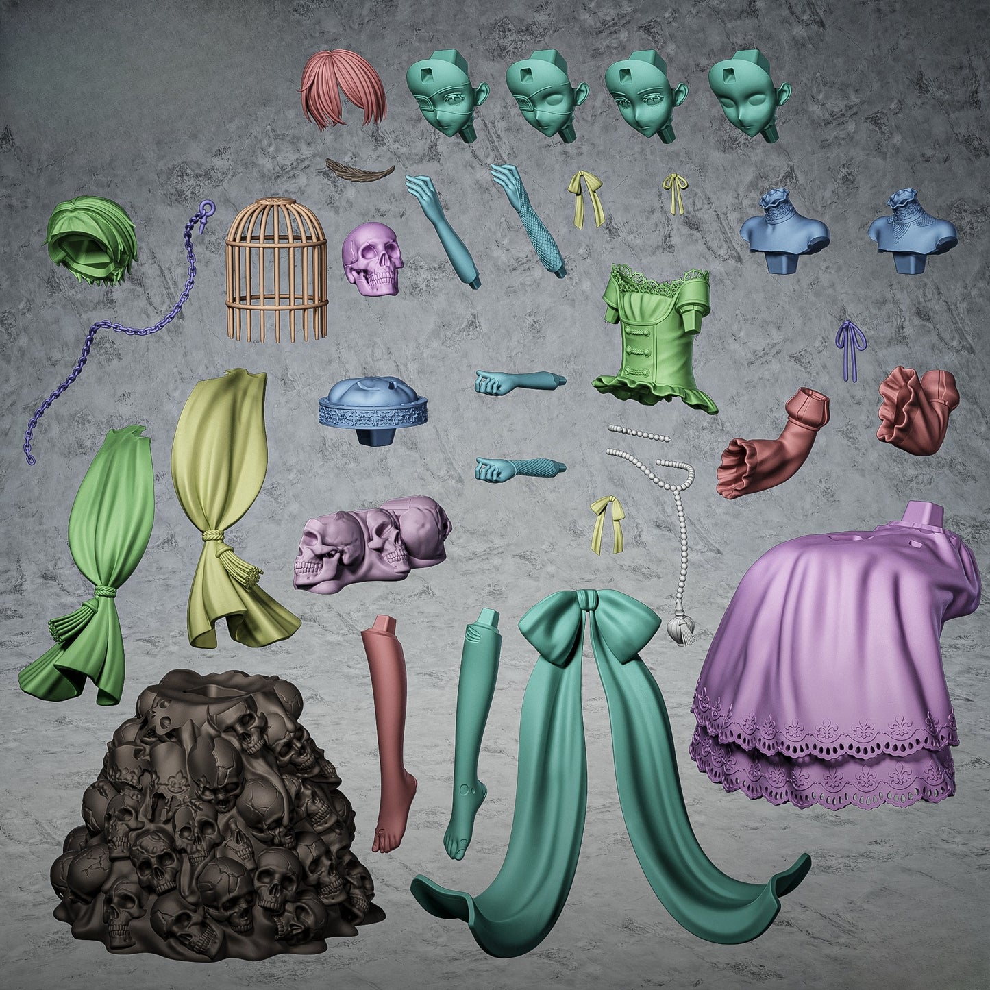 0900 Ciel Phantomhive - STL 3D Print Files