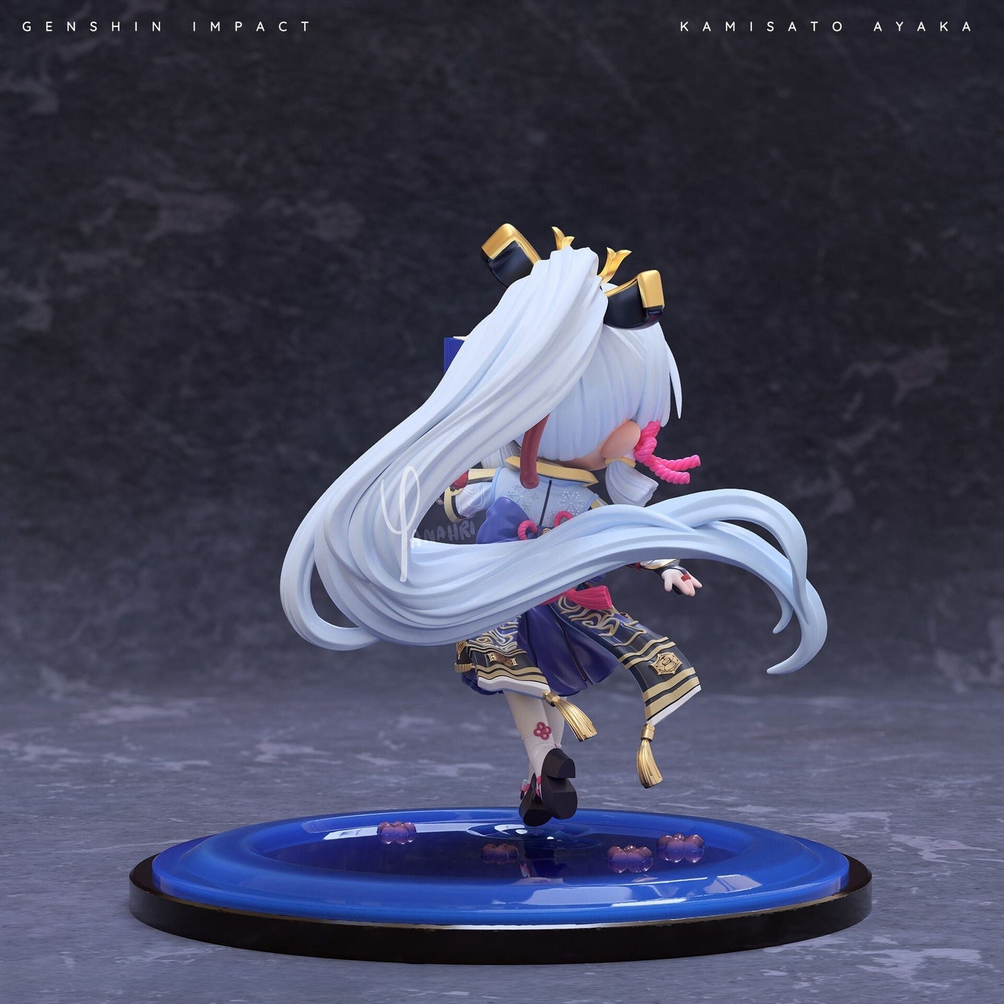 0625 Chibi Kamisato Ayaka - Genshin Impact - STL 3D Print Files