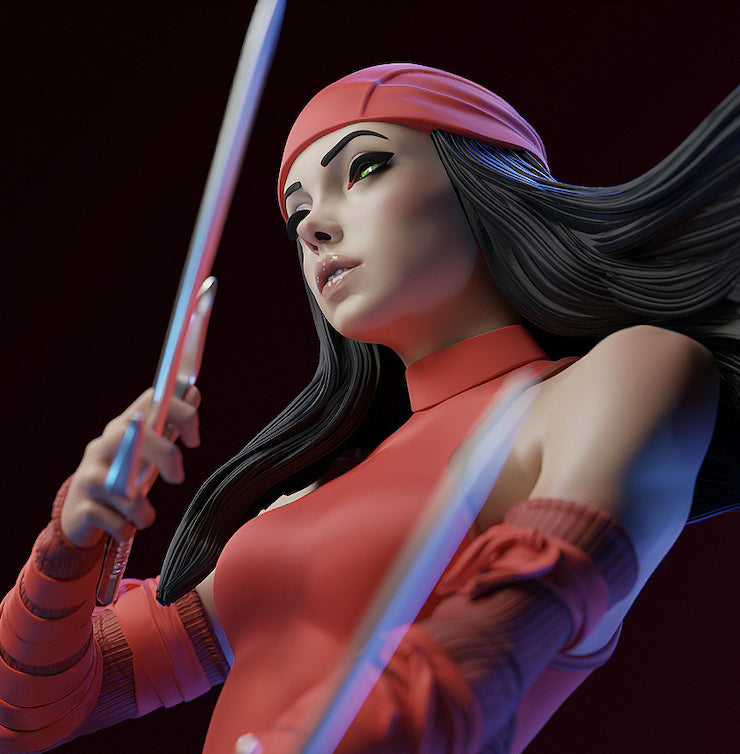 0867 Elektra Marvel - STL 3D Print Files